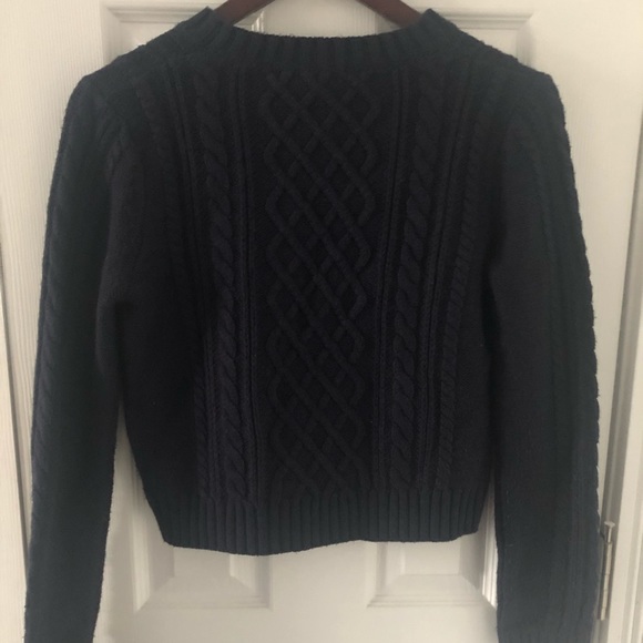 Forever21 navy knit sweater S - Picture 2 of 3